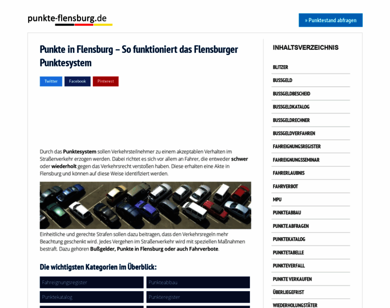 Flensburgpunkte.net thumbnail
