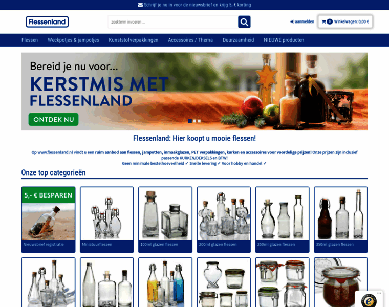 Flessenland.nl thumbnail