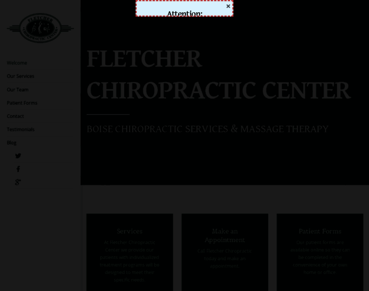 Fletcherchiropracticcenter.com thumbnail