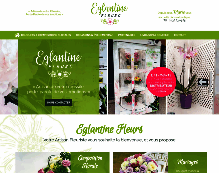 Fleuriste-eglantine-orleans.fr thumbnail
