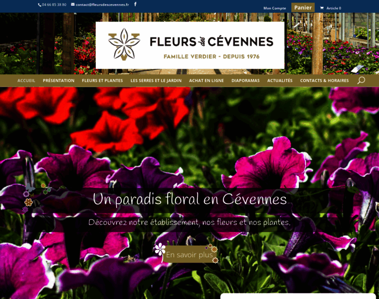 Fleursdescevennes.fr thumbnail