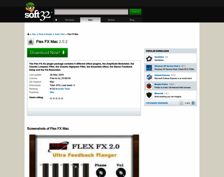 Flex-fx-mac.soft32.com thumbnail