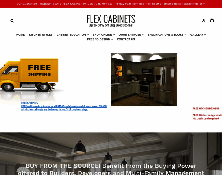 Flexcabinets.com thumbnail