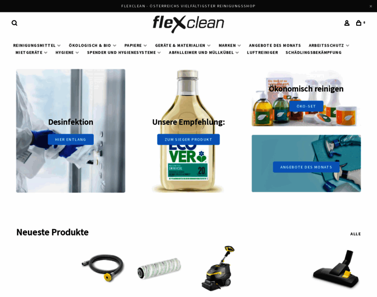 Flexclean.shop thumbnail