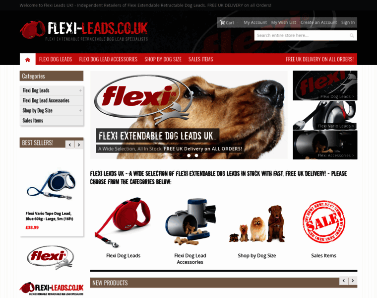 Flexi-leads.co.uk thumbnail