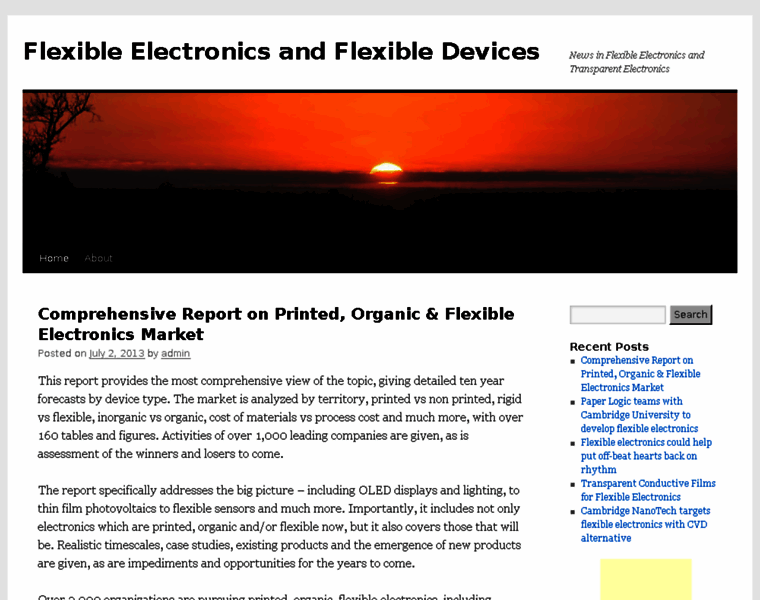 Flexible-electronics.com thumbnail