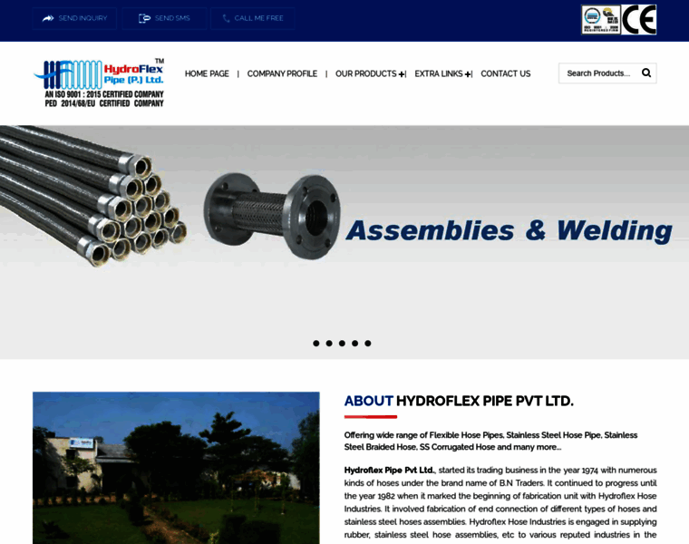 Flexiblehosepipe.co.in thumbnail