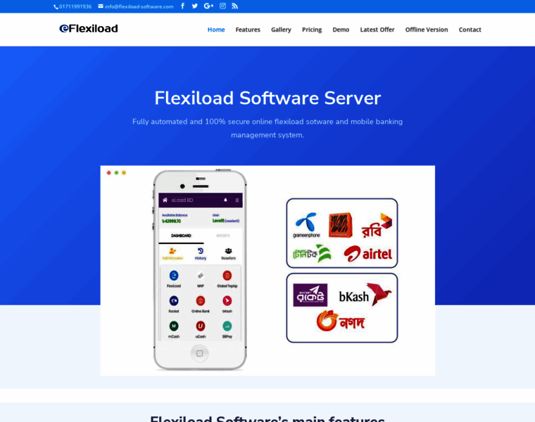 Flexiload-software.com thumbnail