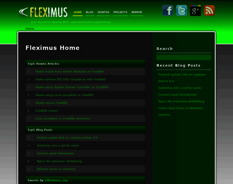 Fleximus.org thumbnail