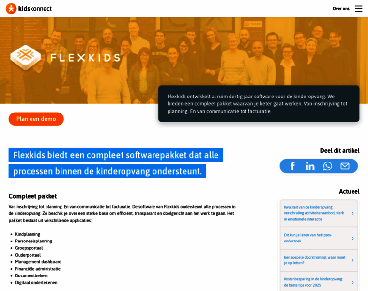 Flexkids.nl thumbnail