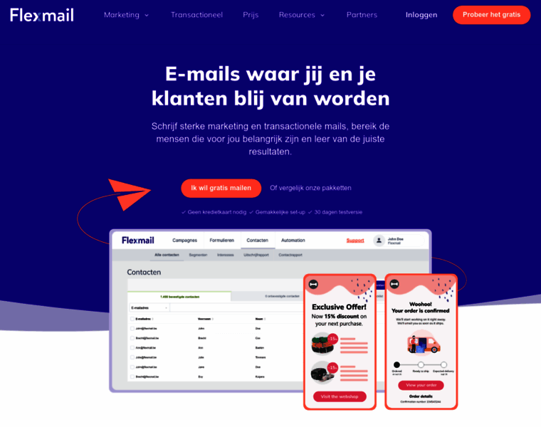 Flexmail.be thumbnail