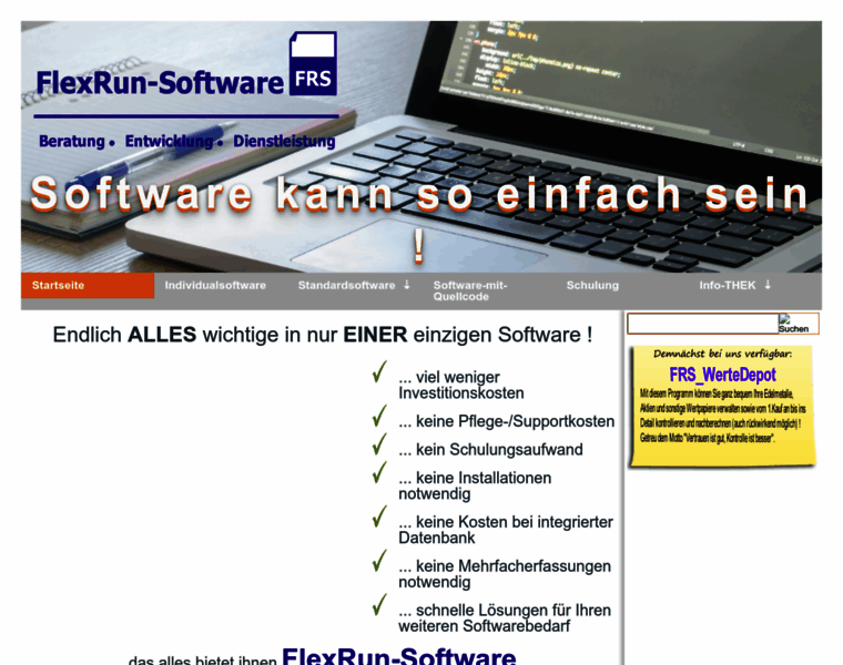 Flexrun-software.de thumbnail