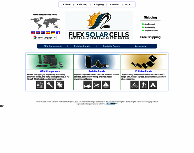 Flexsolarcells.co.uk thumbnail