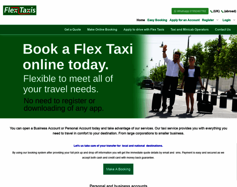 Flextaxis.com thumbnail