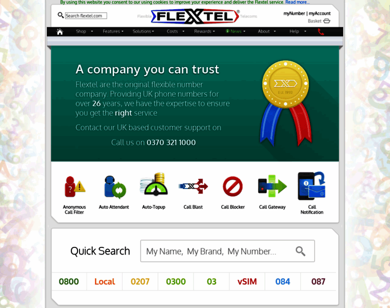 Flextel.co.uk thumbnail