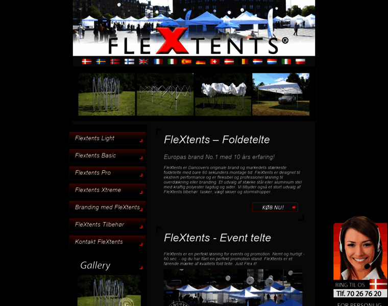 Flextents.dk thumbnail