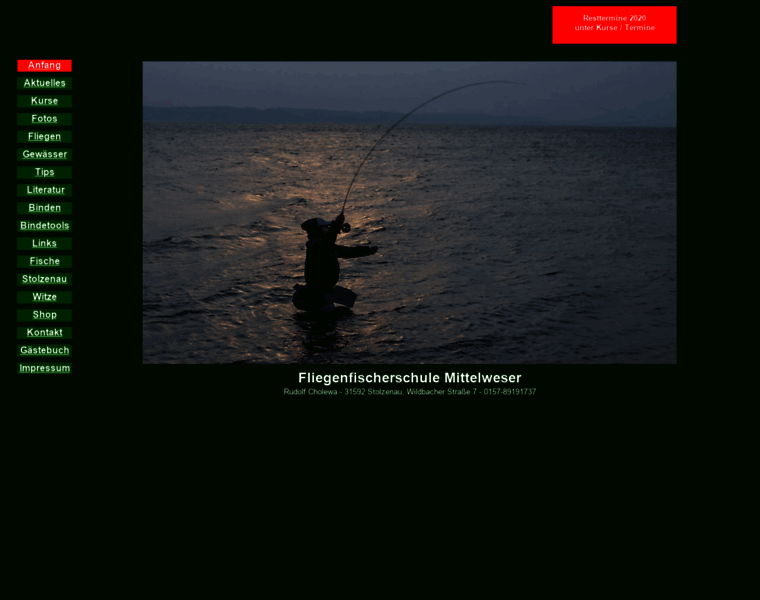 Fliegenfischerschule-mittelweser.de thumbnail