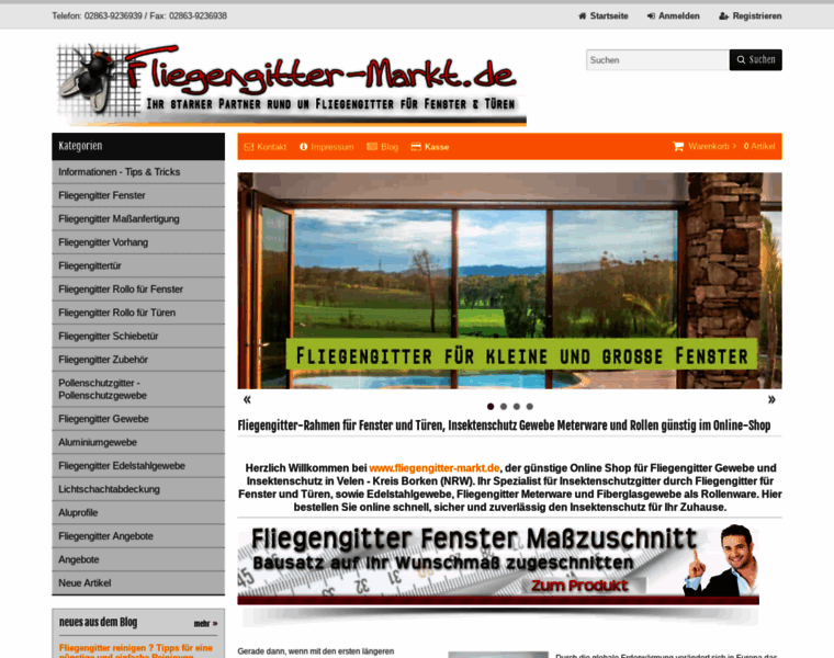 Fliegengitter-markt.de thumbnail