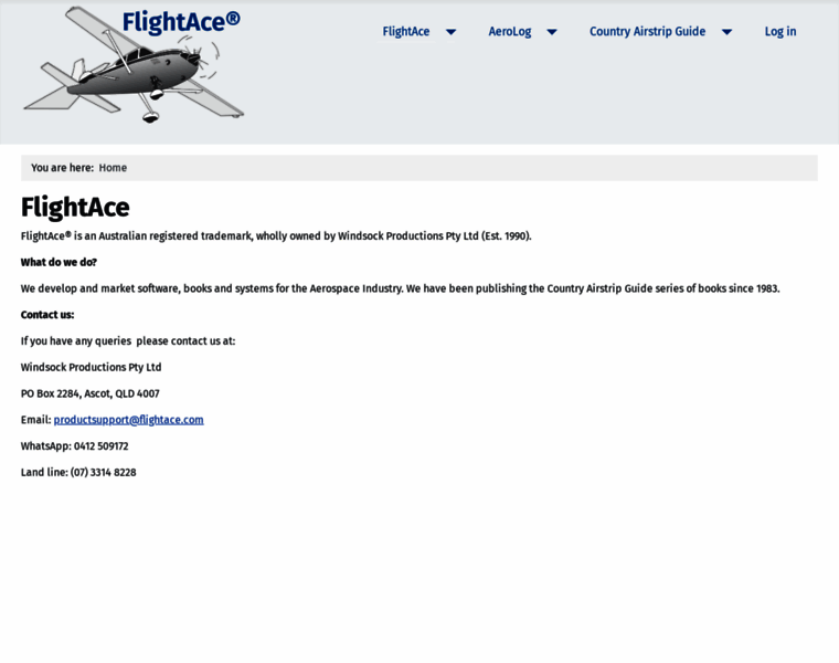 Flightace.com thumbnail