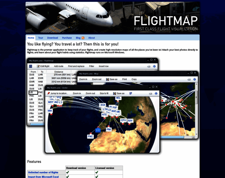 Flightmap.net thumbnail