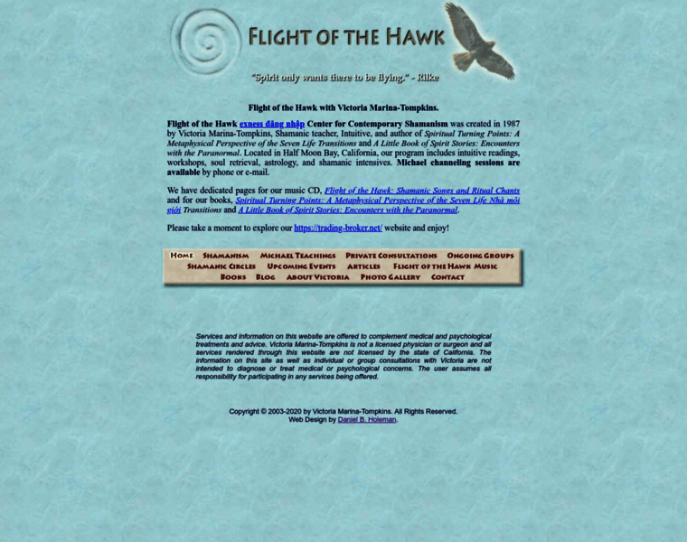 Flightofthehawk.com thumbnail