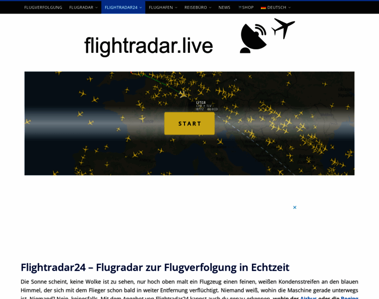 Flightradar.live thumbnail