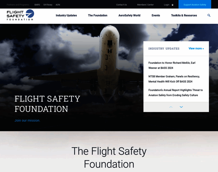 Flightsafety.org thumbnail