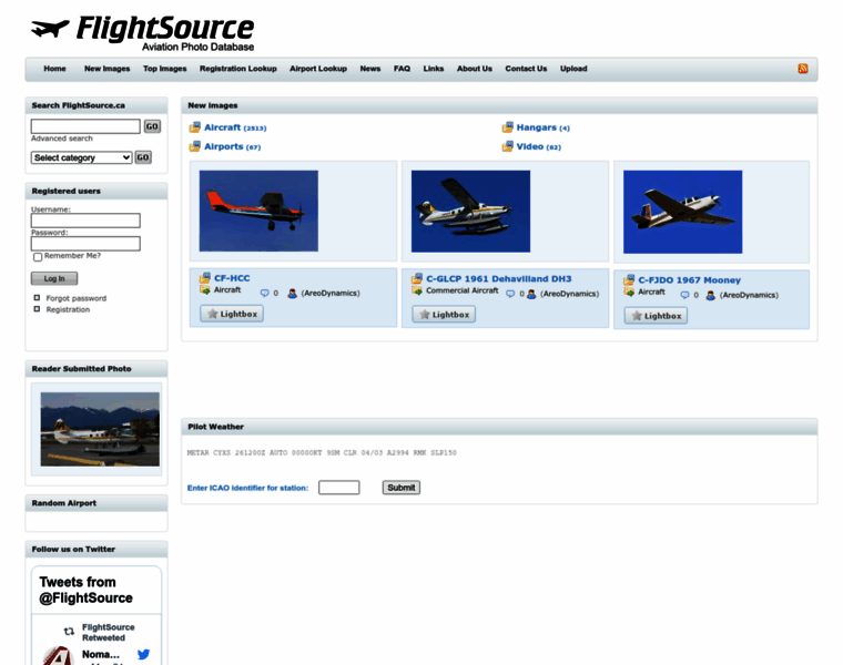 Flightsource.ca thumbnail