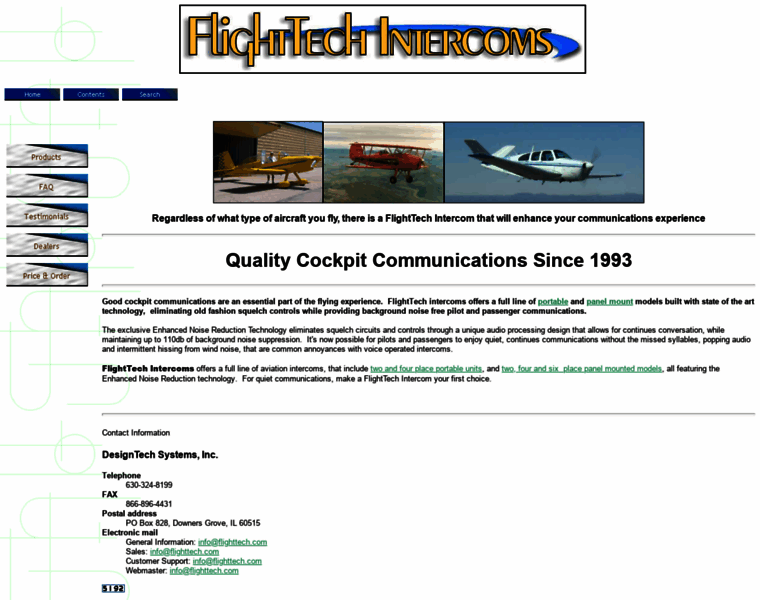 Flighttech.com thumbnail
