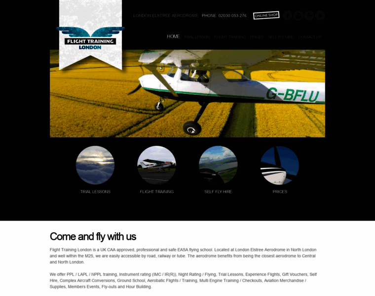 Flighttraininglondon.co.uk thumbnail