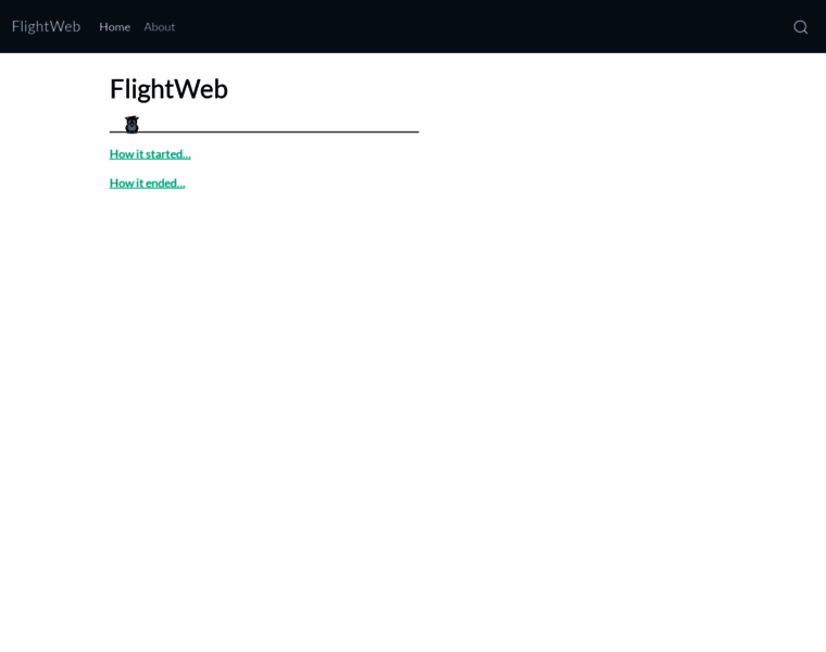 Flightweb.com thumbnail