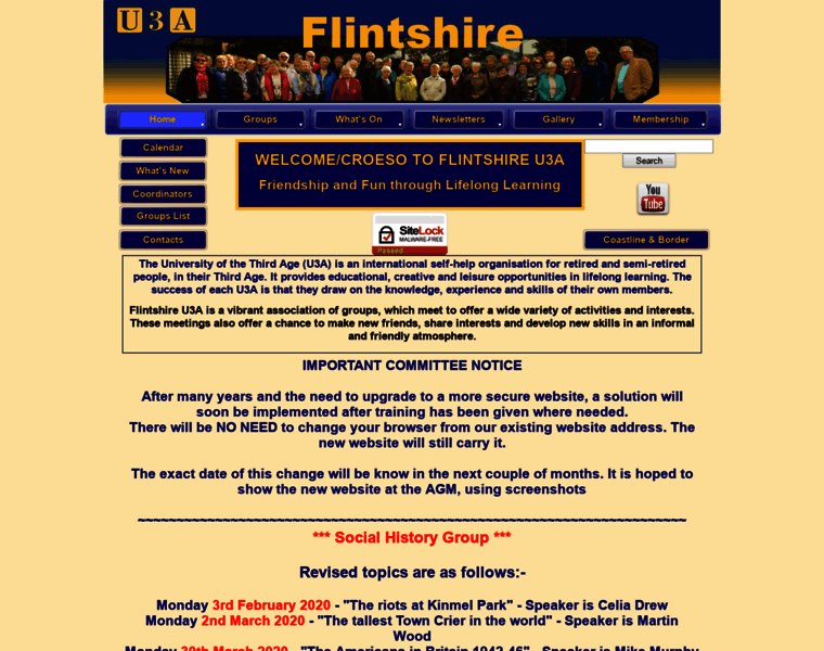 Flintshire-u3a.co.uk thumbnail