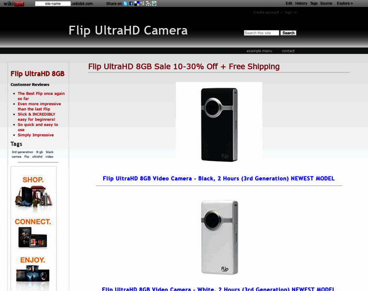 Flip-ultrahd-8gb.wikidot.com thumbnail