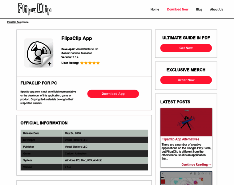 Flipaclip-app.com thumbnail