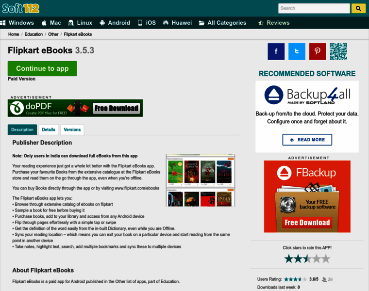 Flipkart-ebooks.soft112.com thumbnail