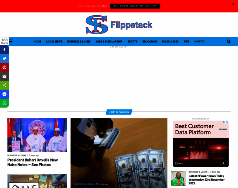 Flippstack.com thumbnail