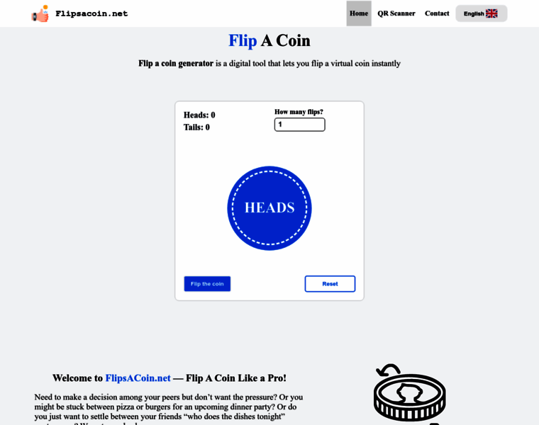 Flipsacoin.net thumbnail Flipsacoin.net thumbnail