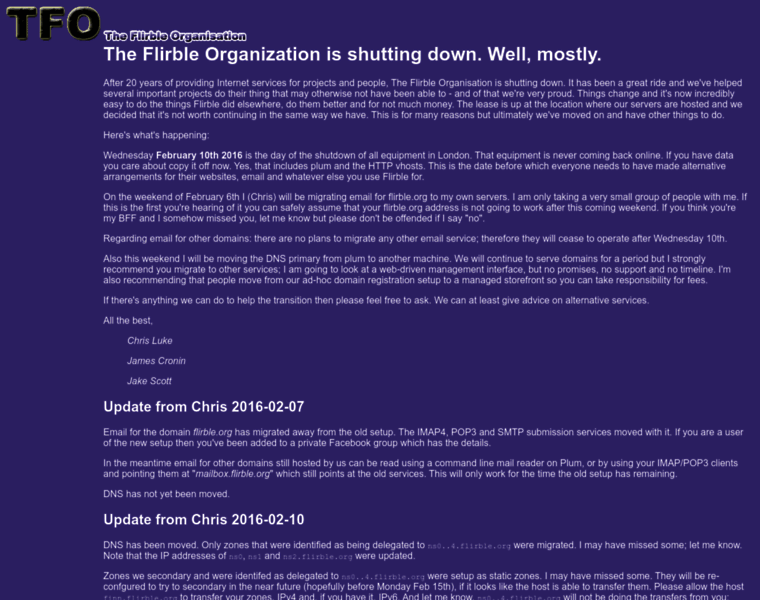 Flirble.org thumbnail