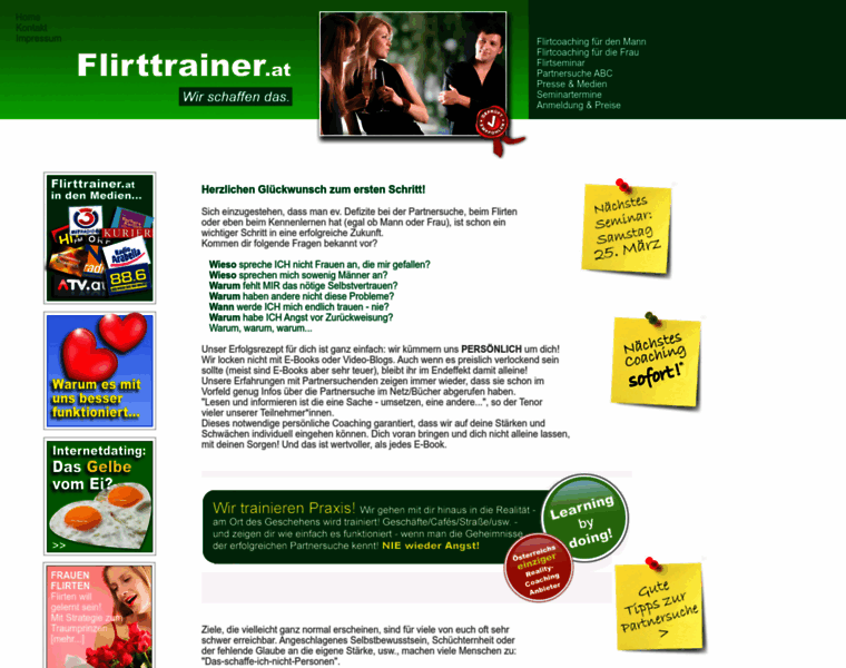 Flirttrainer.at thumbnail
