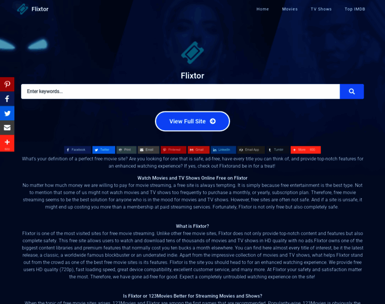 flixtor.click at Website Informer. Visit Flixtor.