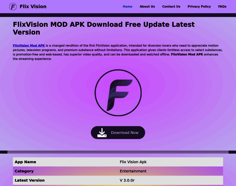 Flixvisionapkdownload.com thumbnail