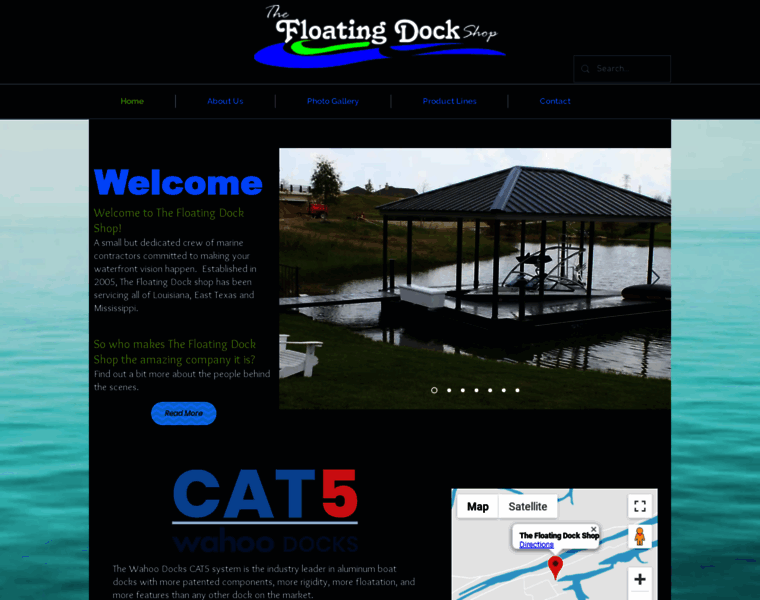 Floatingdockshop.com thumbnail