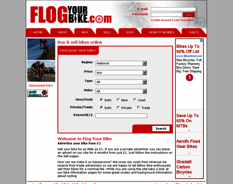 Flogyourbike.com thumbnail