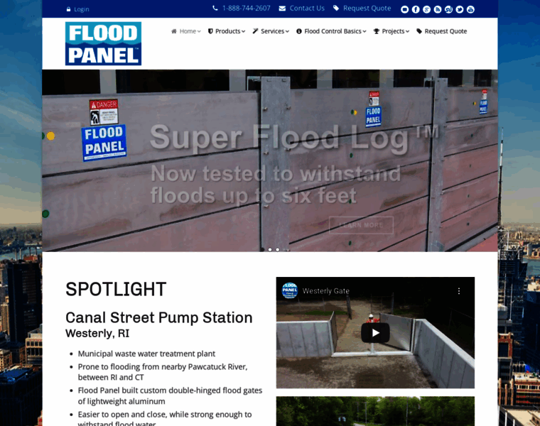 Floodpanel.com thumbnail