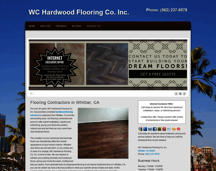 Flooringwhittier.com thumbnail
