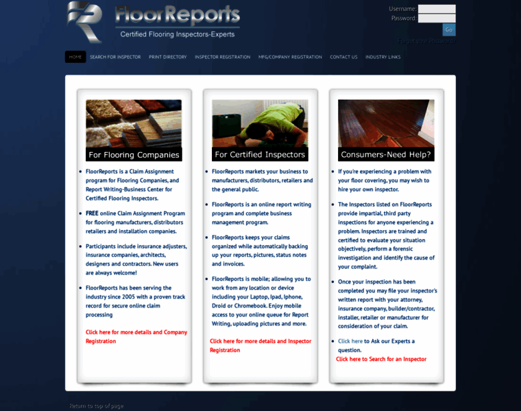 Floorreports.com thumbnail