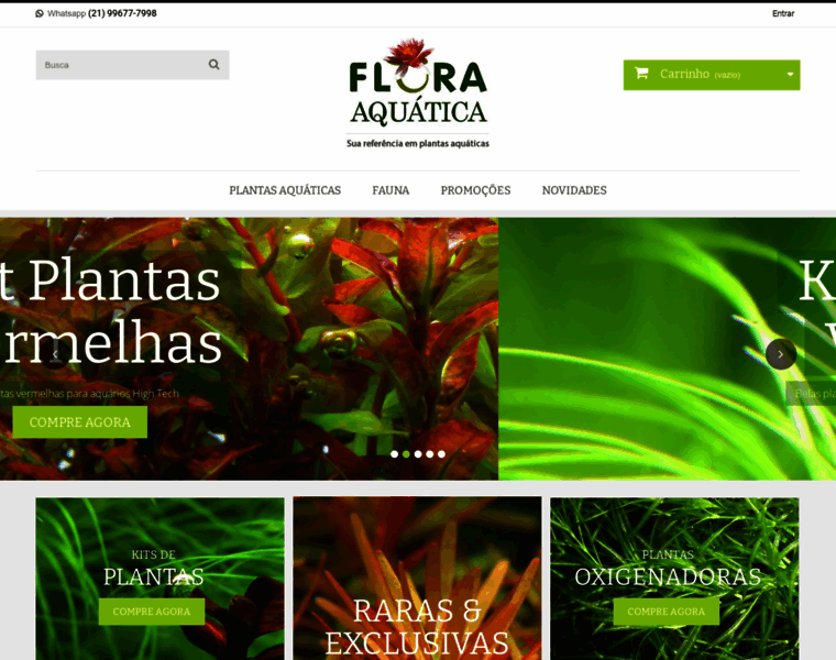 Flora-aquatica.com.br thumbnail
