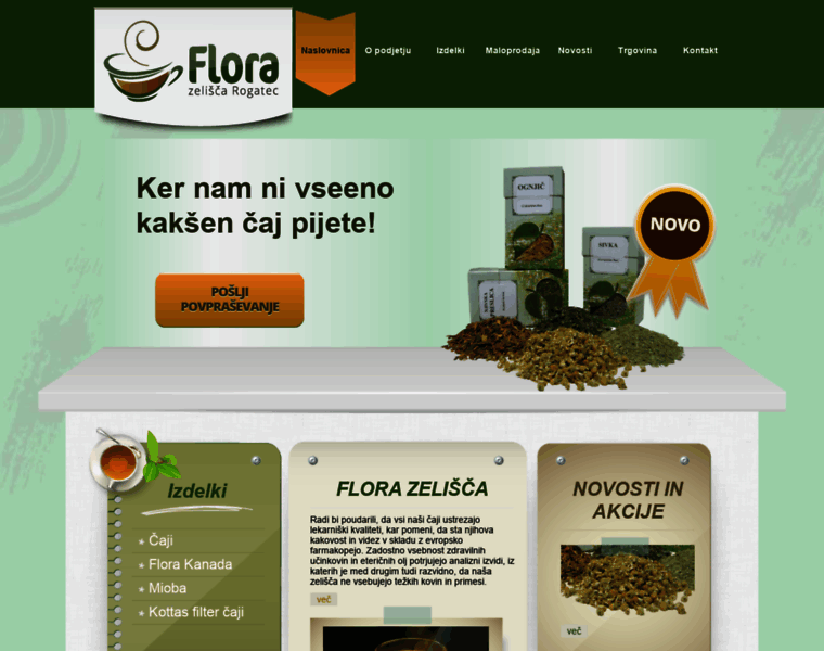 Flora-zelisca.si thumbnail