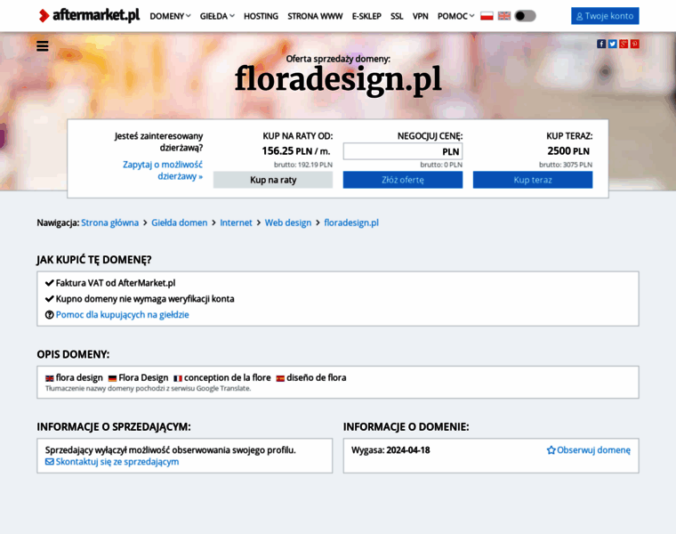 Floradesign.pl thumbnail