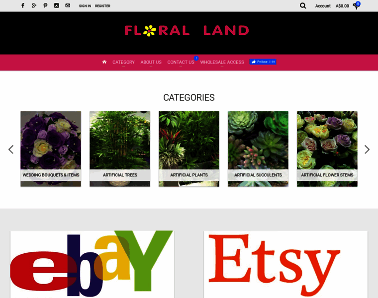 Floralland.com.au thumbnail